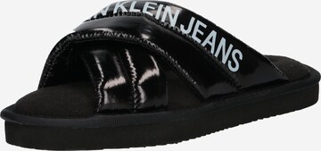 Calvin Klein - Zapatillas de casa en negro: frente