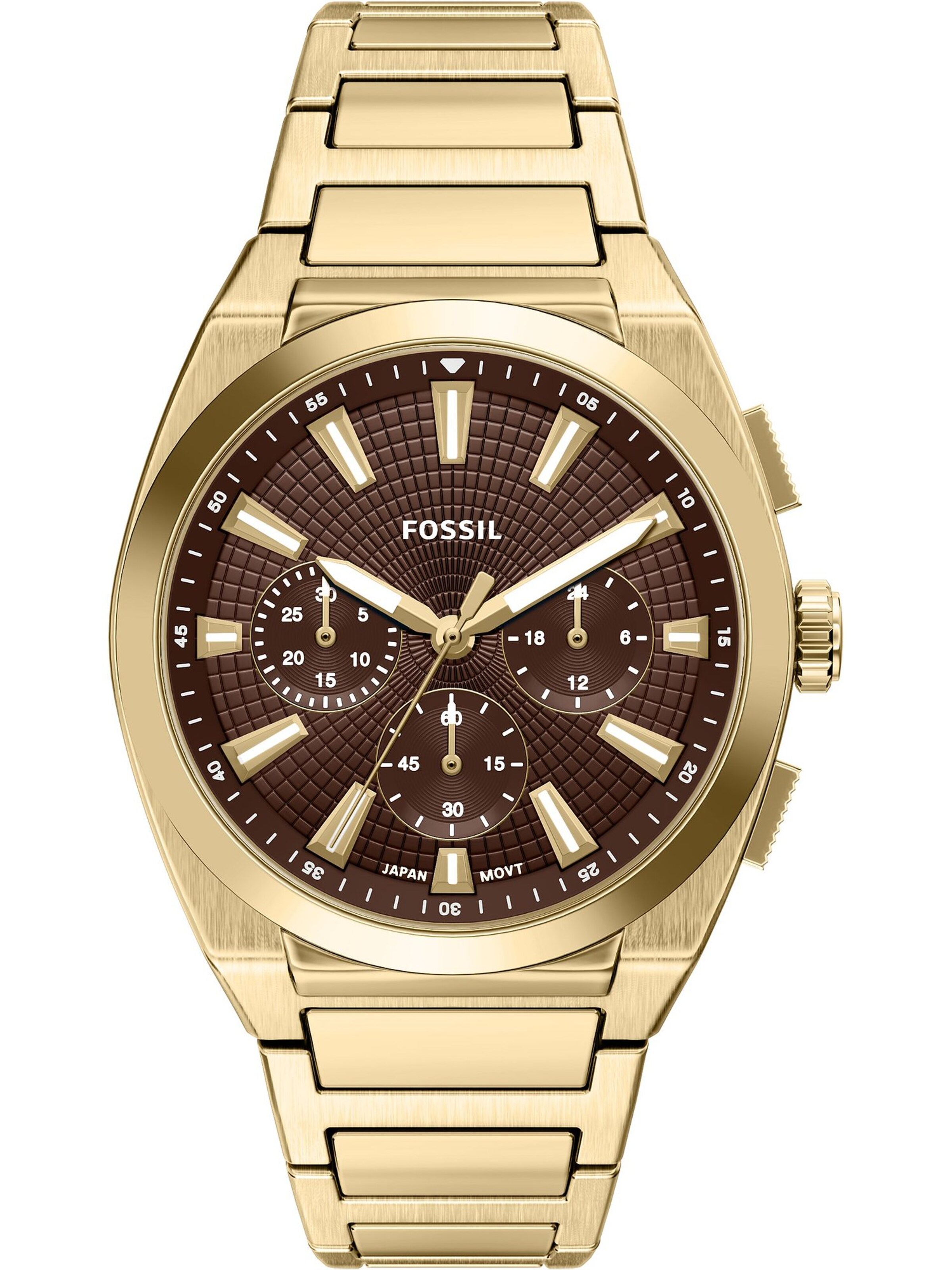 FOSSIL Analog Watch in Gold: front