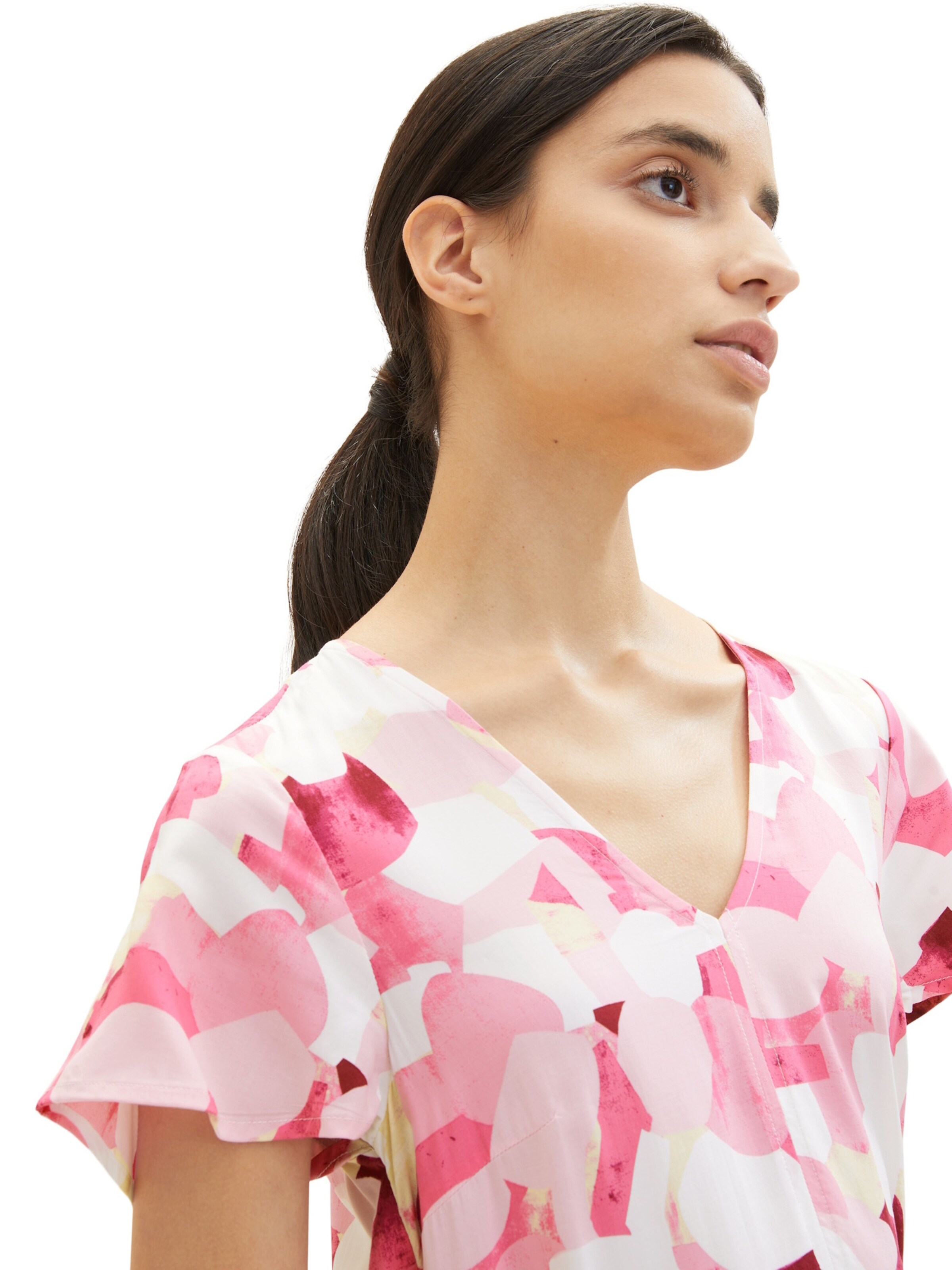 TOM TAILOR Kleid in Pink