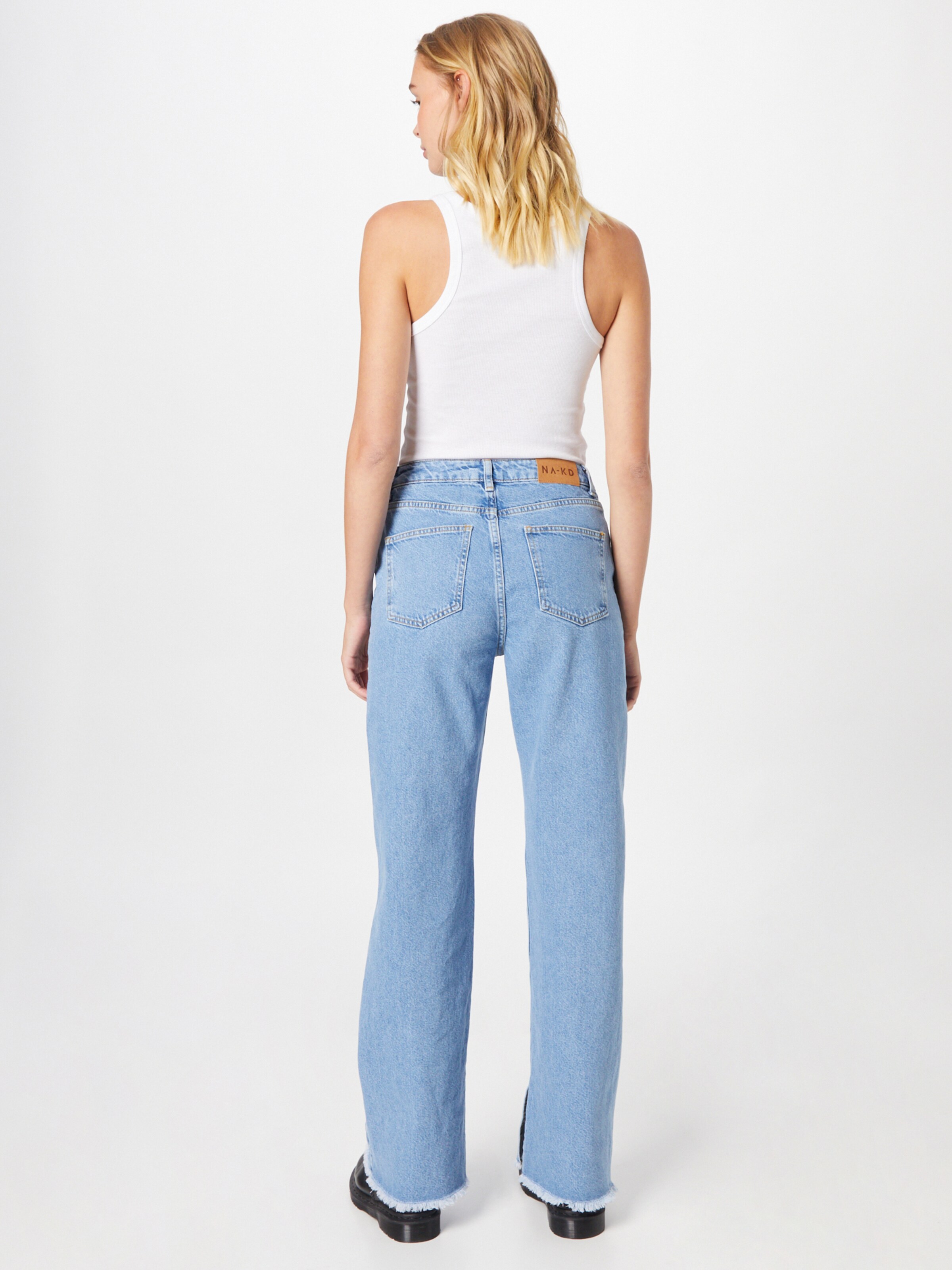 Frauen Große Größen NA-KD Jeans in Blau - GA15535 Frauen Große Größen NA-KD Jeans in Blau - GA15535