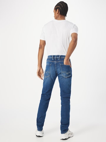 Slimfit Jeans 'Anbass' di REPLAY in blu