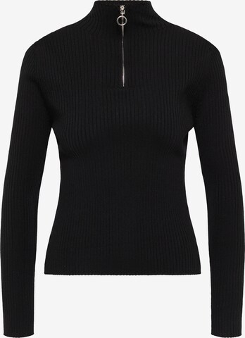 DreiMaster Klassik Sweater in Black: front