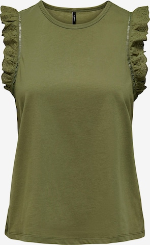 ONLY Top 'Linda' in Green: front
