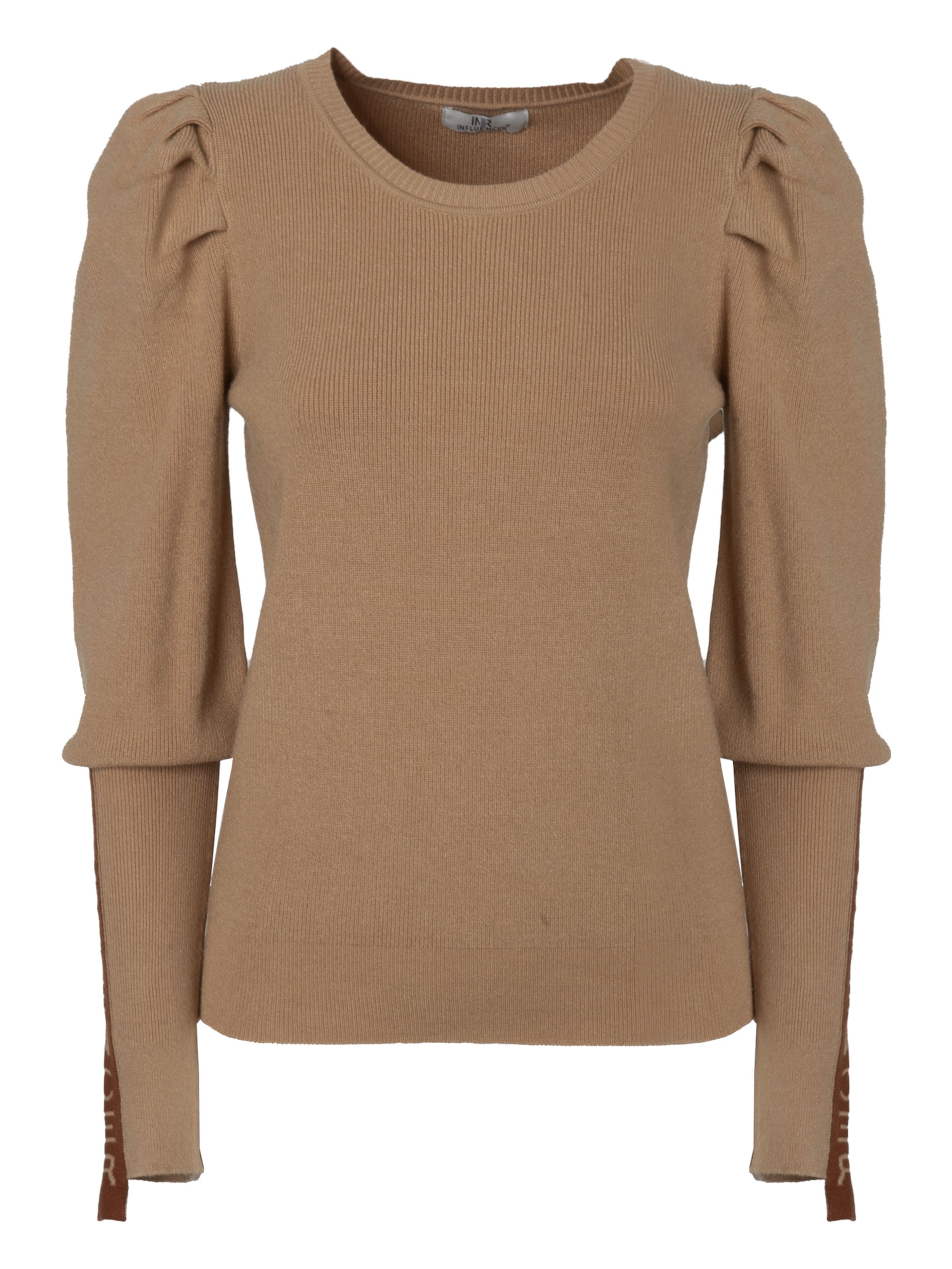Influencer - Jersey en beige: frente