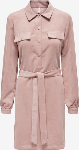 JDY Платье-рубашка 'Inge' в Ярко-розовый: спереди