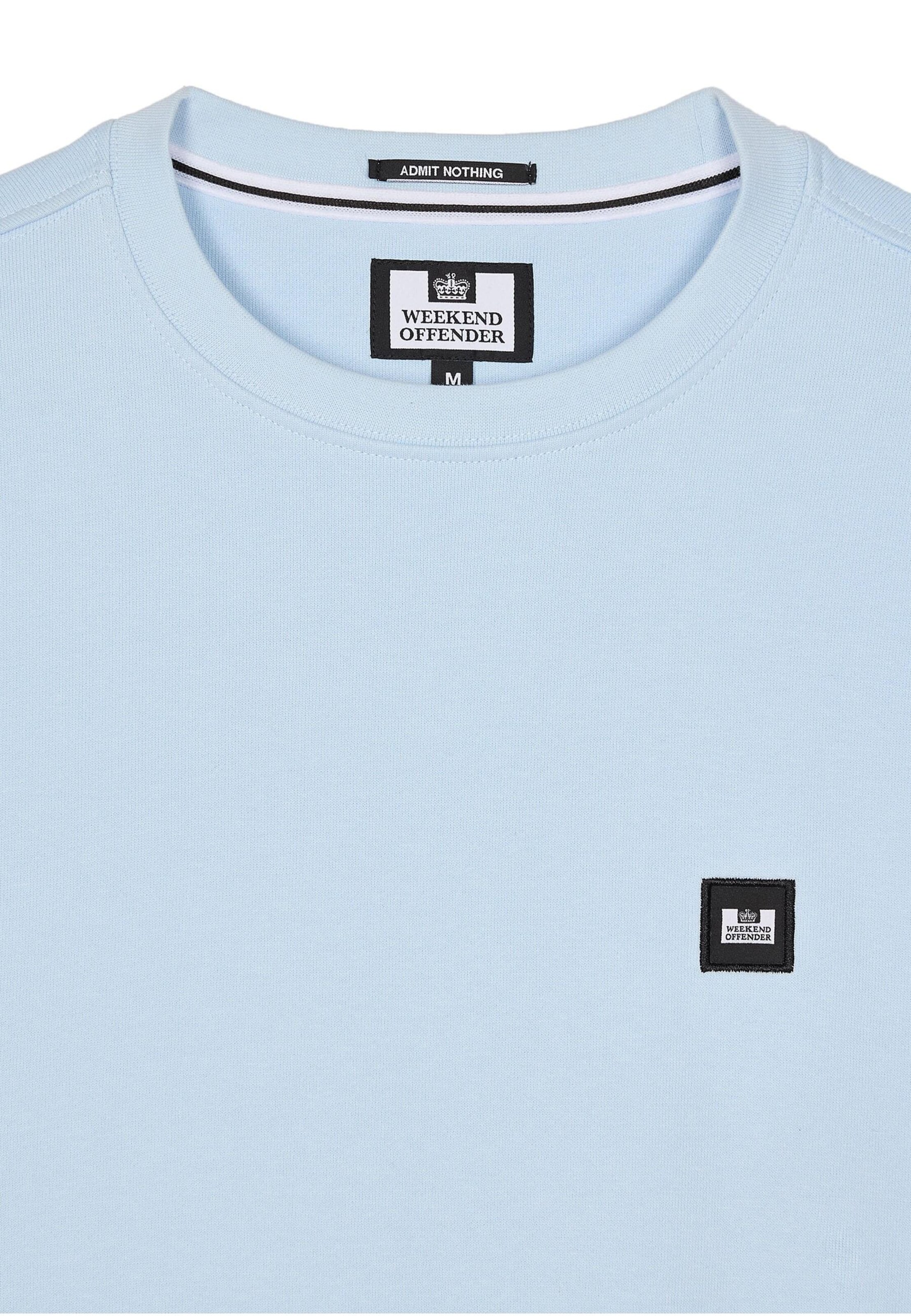 Weekend Offender Sweatshirt 'Ferrer Badge' in Blau