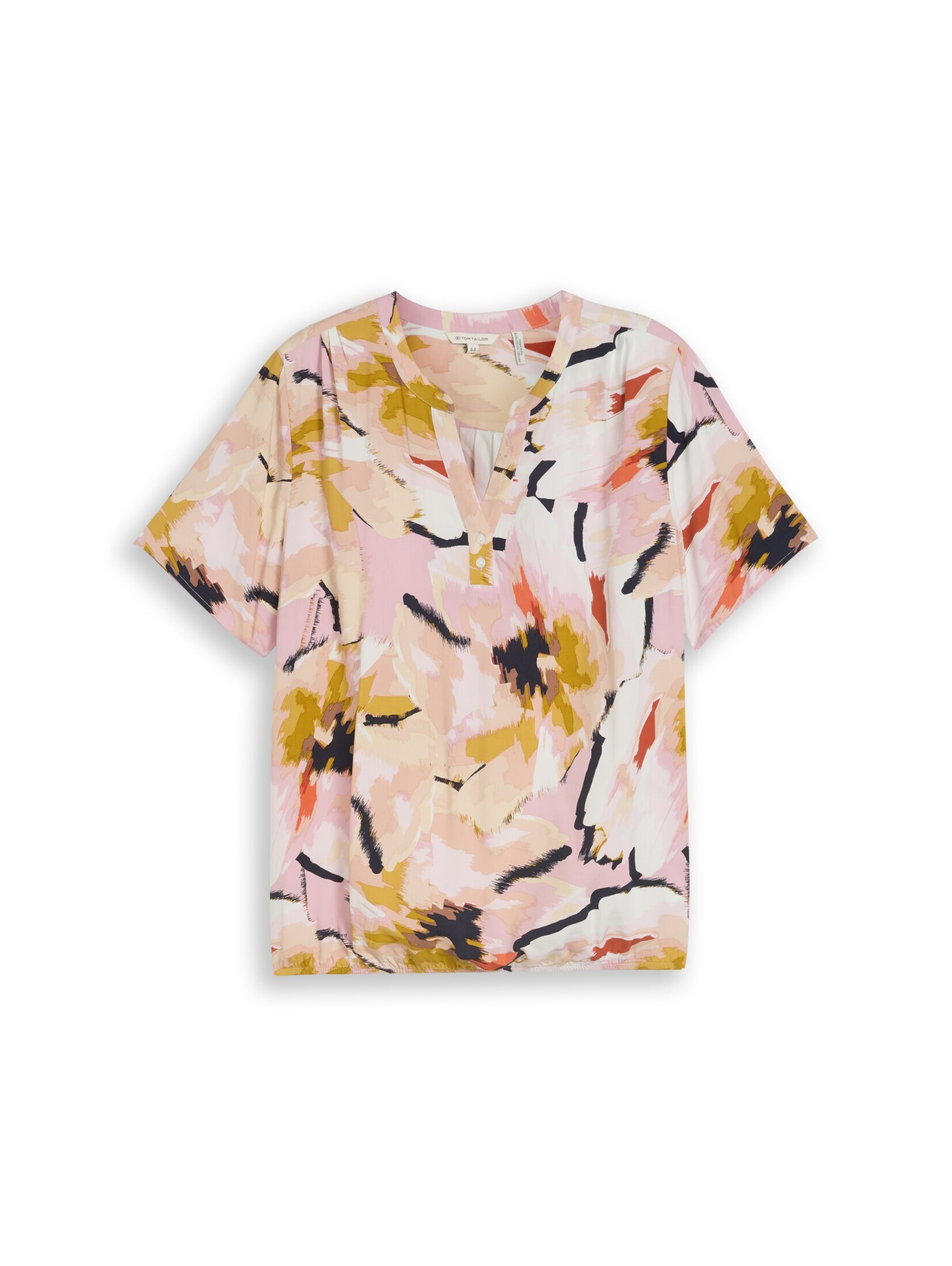 Tom Tailor Women + Blouse in Mixed colours / Pink, Item view