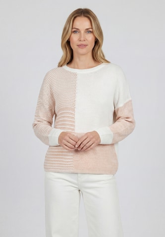 Pull-over CALEY en blanc : devant