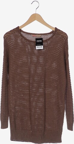 SAINT TROPEZ Sweater & Cardigan in L in Brown: front