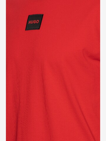 HUGO Shirt 'Diragolino212' in Rood