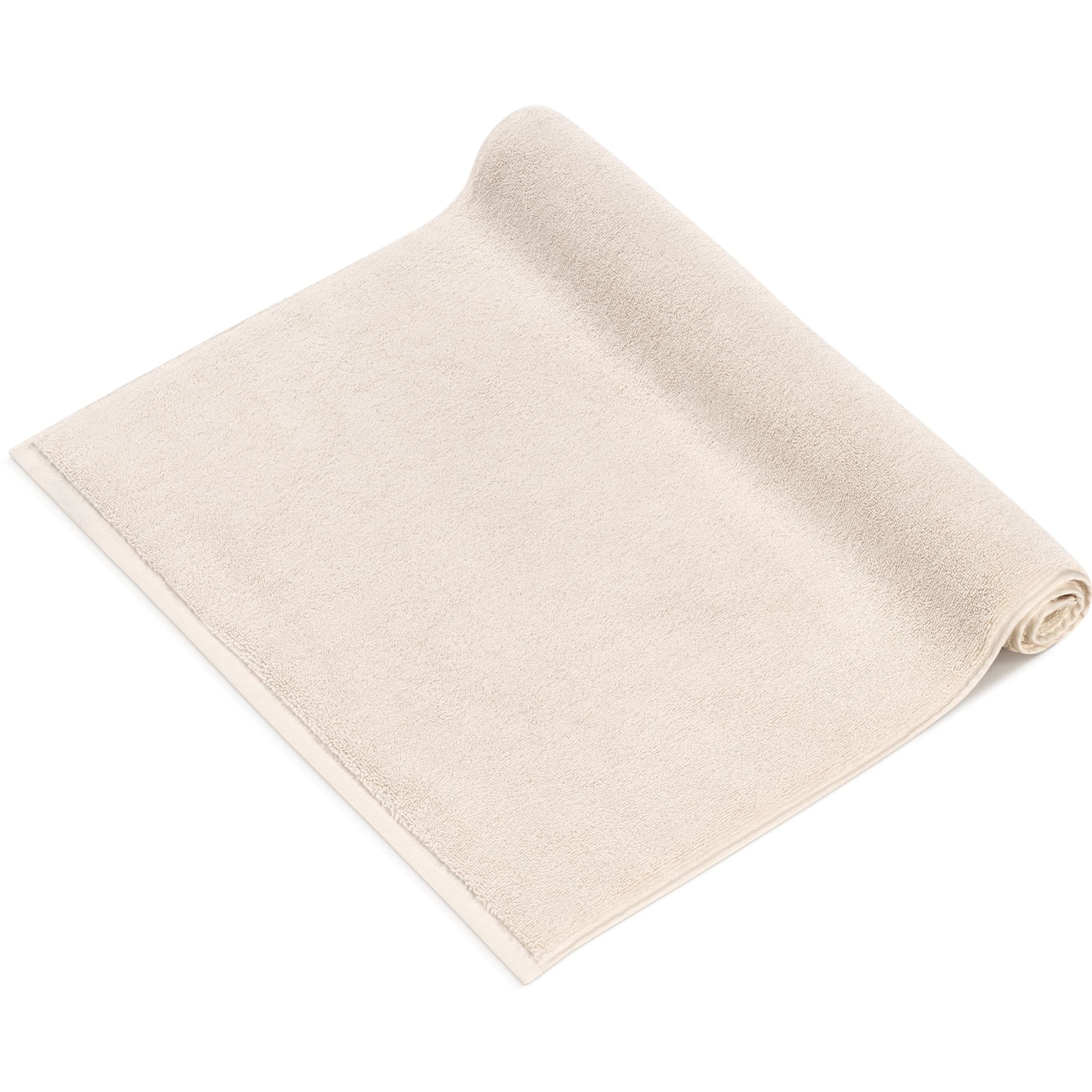 Tapis de bain 'Pura' Herzbach home en beige : devant