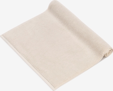 Herzbach home Badvorleger 'Pura', 1200 gsm, reine Baumwolle, in 50x70 cm in Beige: Vorderseite