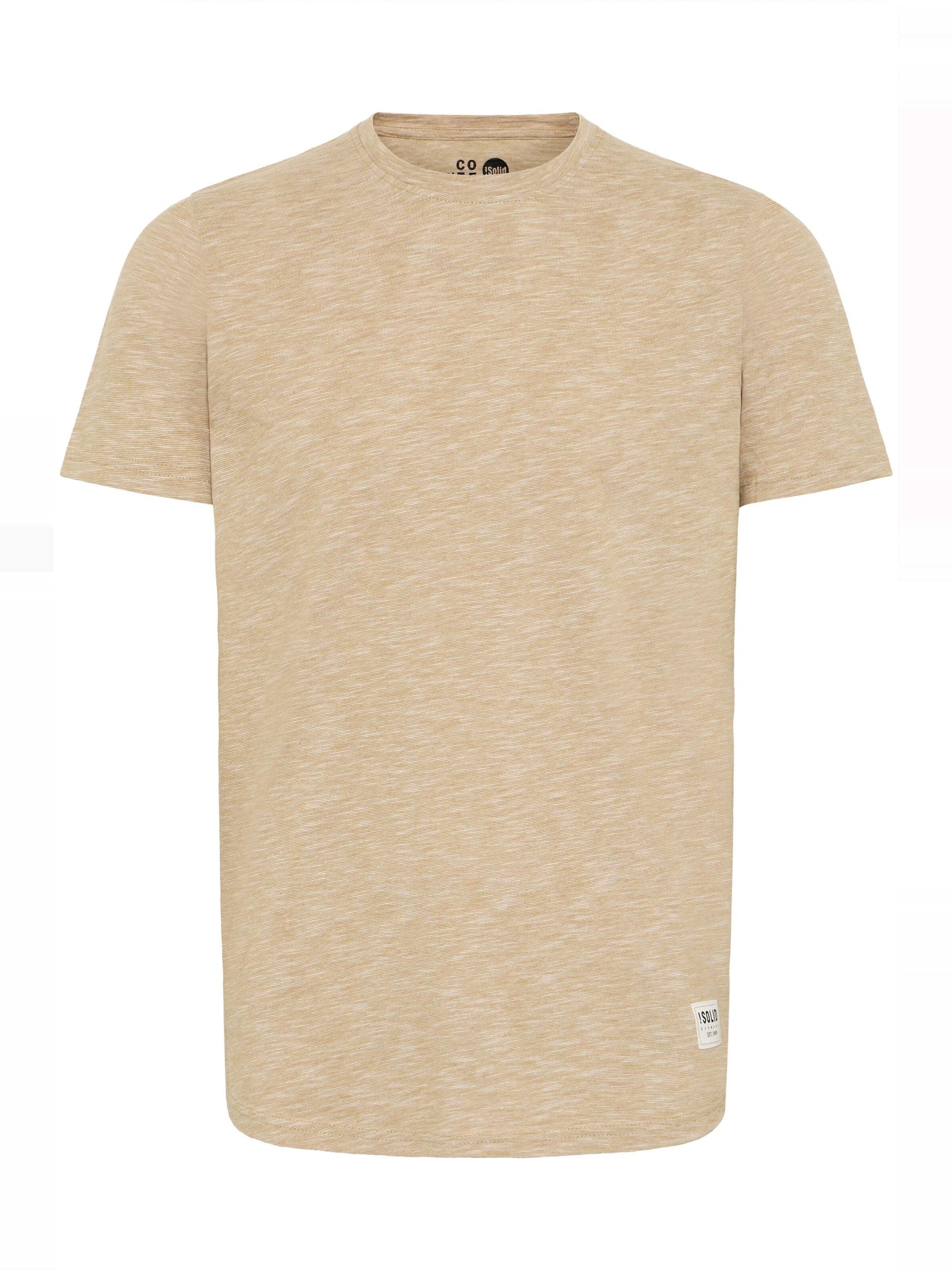 Maglietta 'Figos' di !Solid in beige: frontale