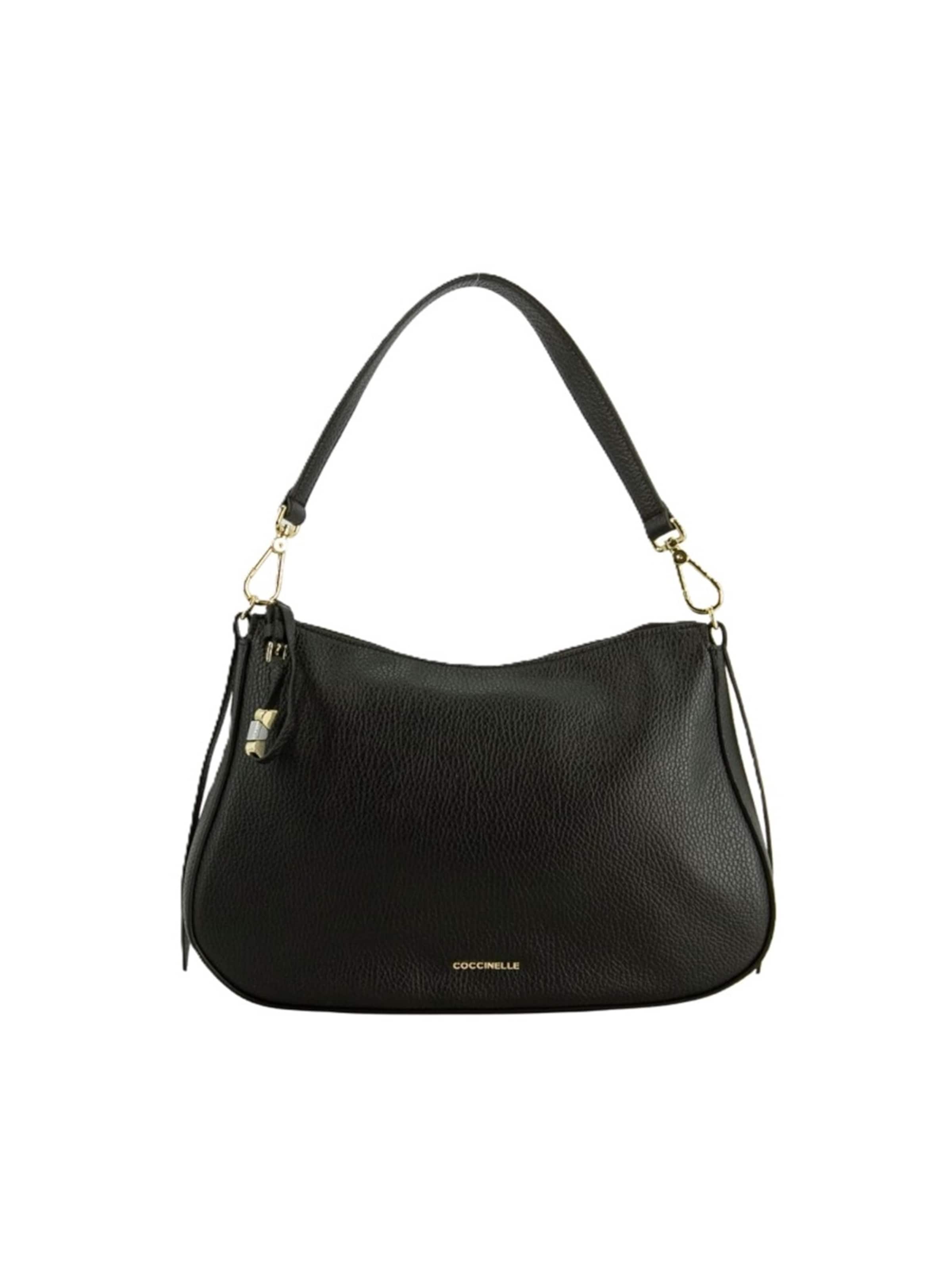 Coccinelle Schultertasche 'E1U45130201'‌‌‌‌ in Schwarz: Vorderseite