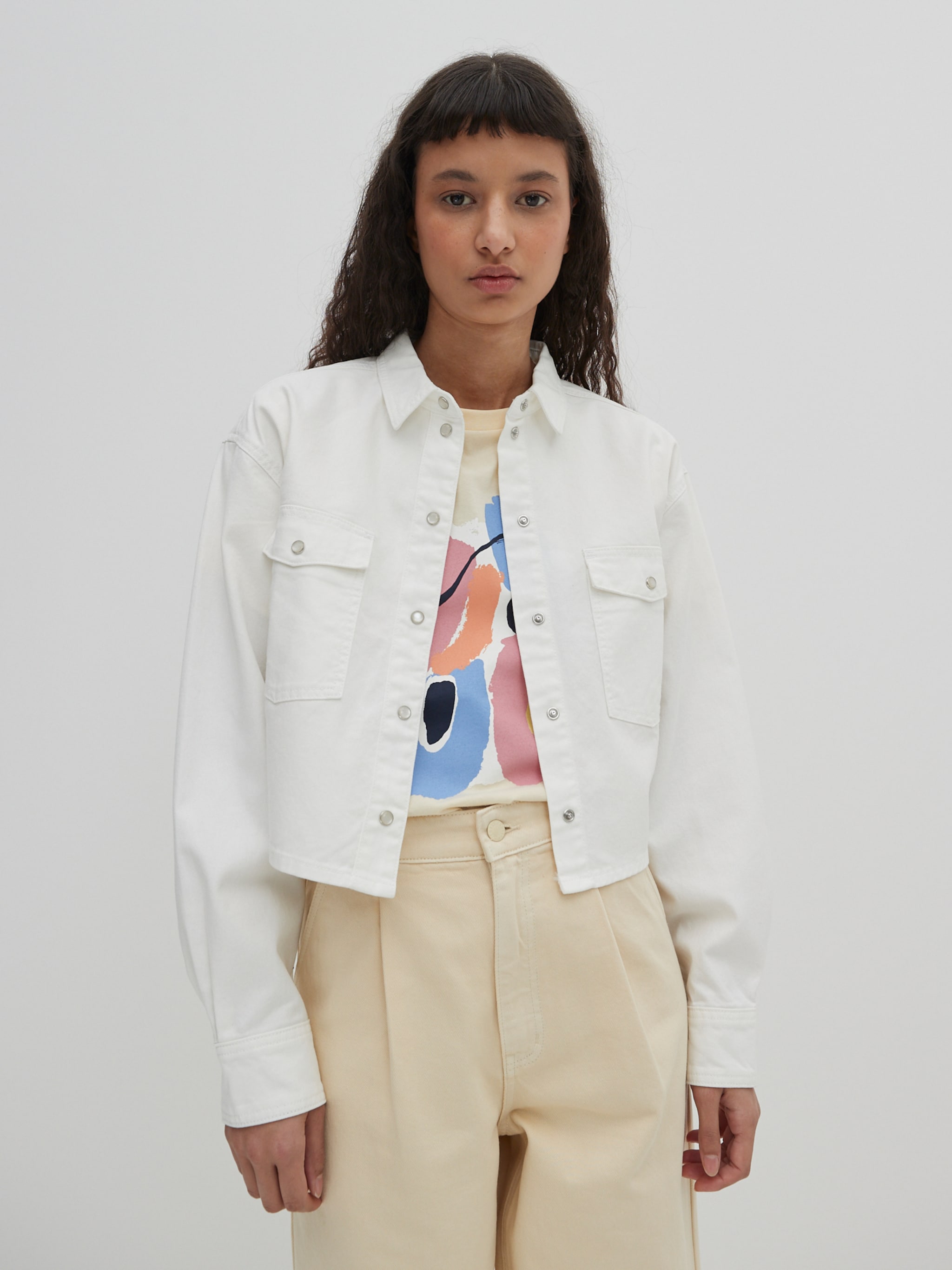 EDITED Produkte Hemd 'Jordyn' offwhite