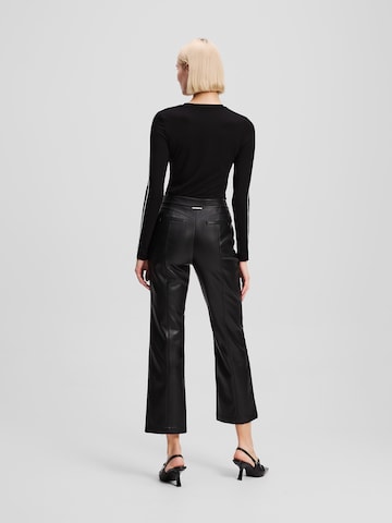 Karl Lagerfeld Flared Trousers in Black