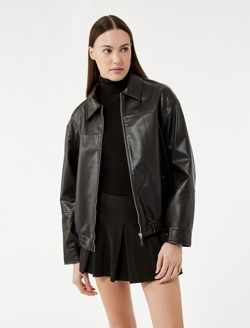 Koton Between-Season Jacket in Brown: front