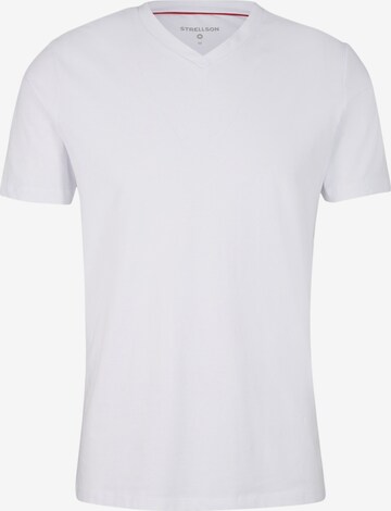 T-Shirt STRELLSON en blanc : devant