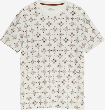 s.Oliver T-Shirt in Weiß: Vorderseite