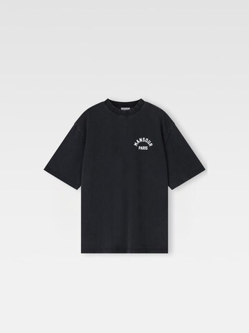 Mansour Shirt 'Arch' in Black: front