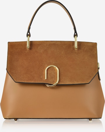 Sacs à main 'Thais' LeParmentier en marron : devant