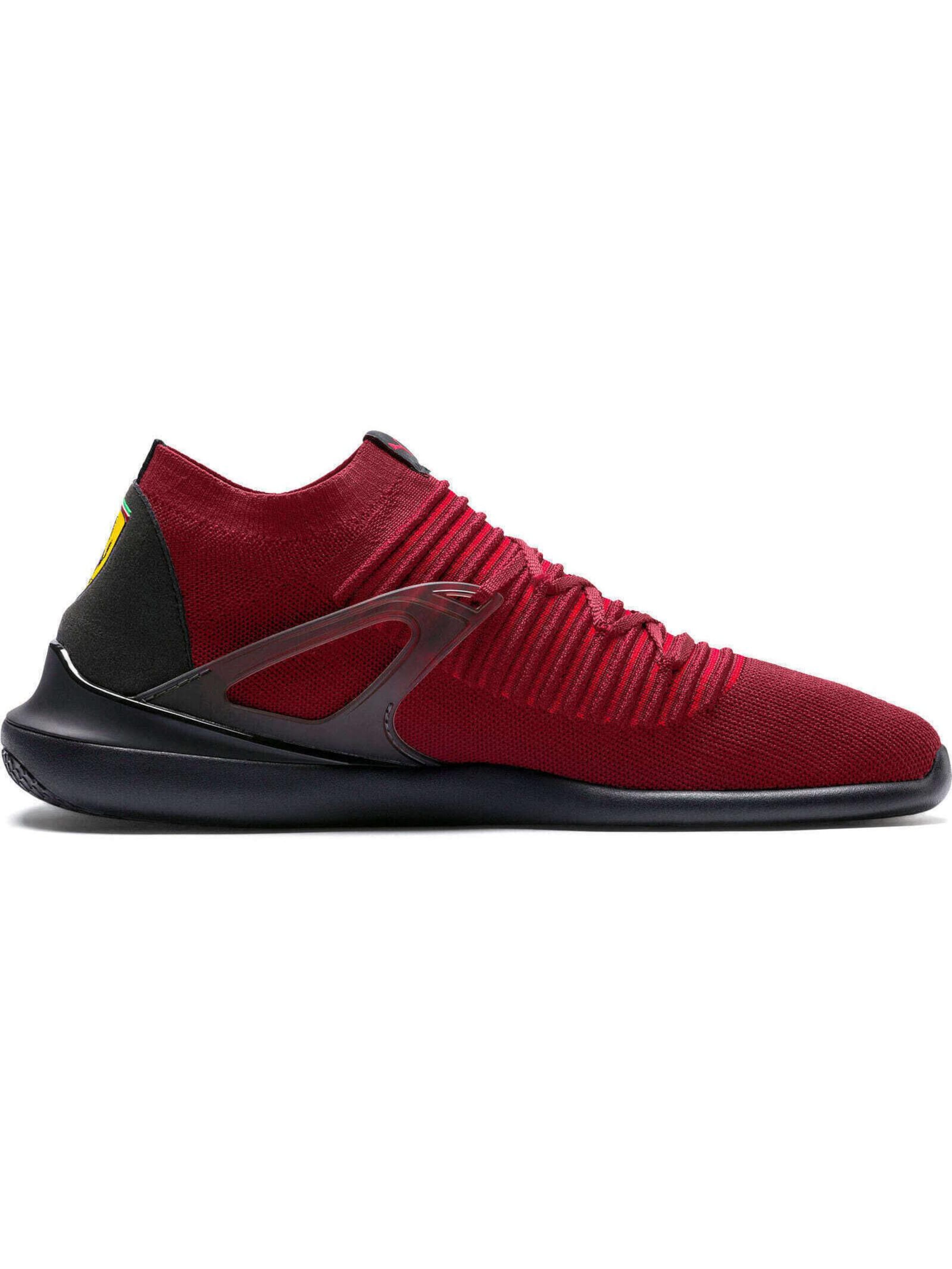 PUMA Sportschoen 'Puma Scuderia Ferrari Evo Cat Ii Sock Lace' in Rood