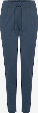 ICHI Tapered Pants 'IHKATE PA2' in Blue: front