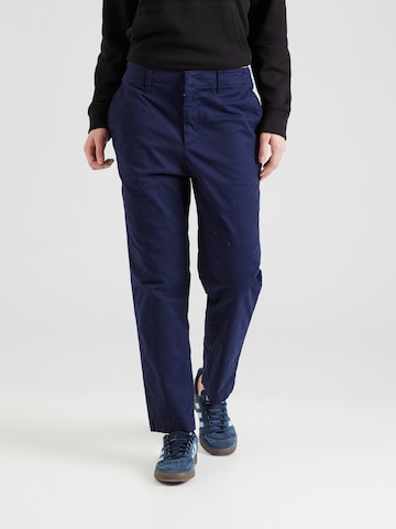 GAP Loosefit Chino 'V-DOWNTOWN' in Blauw: voorkant