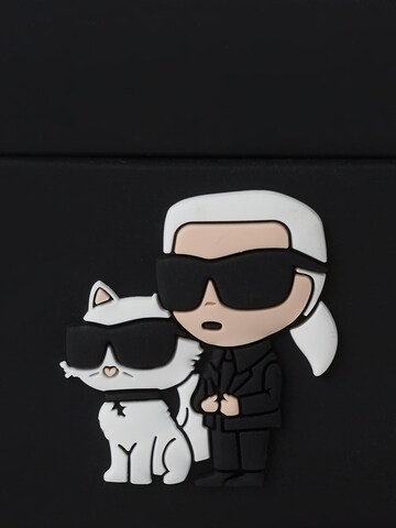 melns Karl Lagerfeld Viedtālruņa maciņš