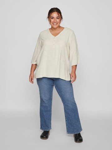 EVOKED Bluse in Beige
