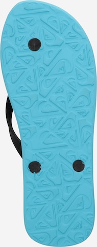 QUIKSILVER Teenslippers 'MOLOKAI' in Zwart