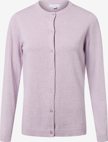 Brookshire Strickjacke in Lila: Vorderseite