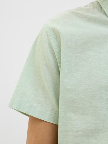 Slim fit Camicia 'JJEBreeze' di JACK & JONES in verde