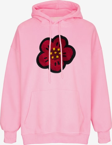 MYMO - Sudadera en rosa: frente