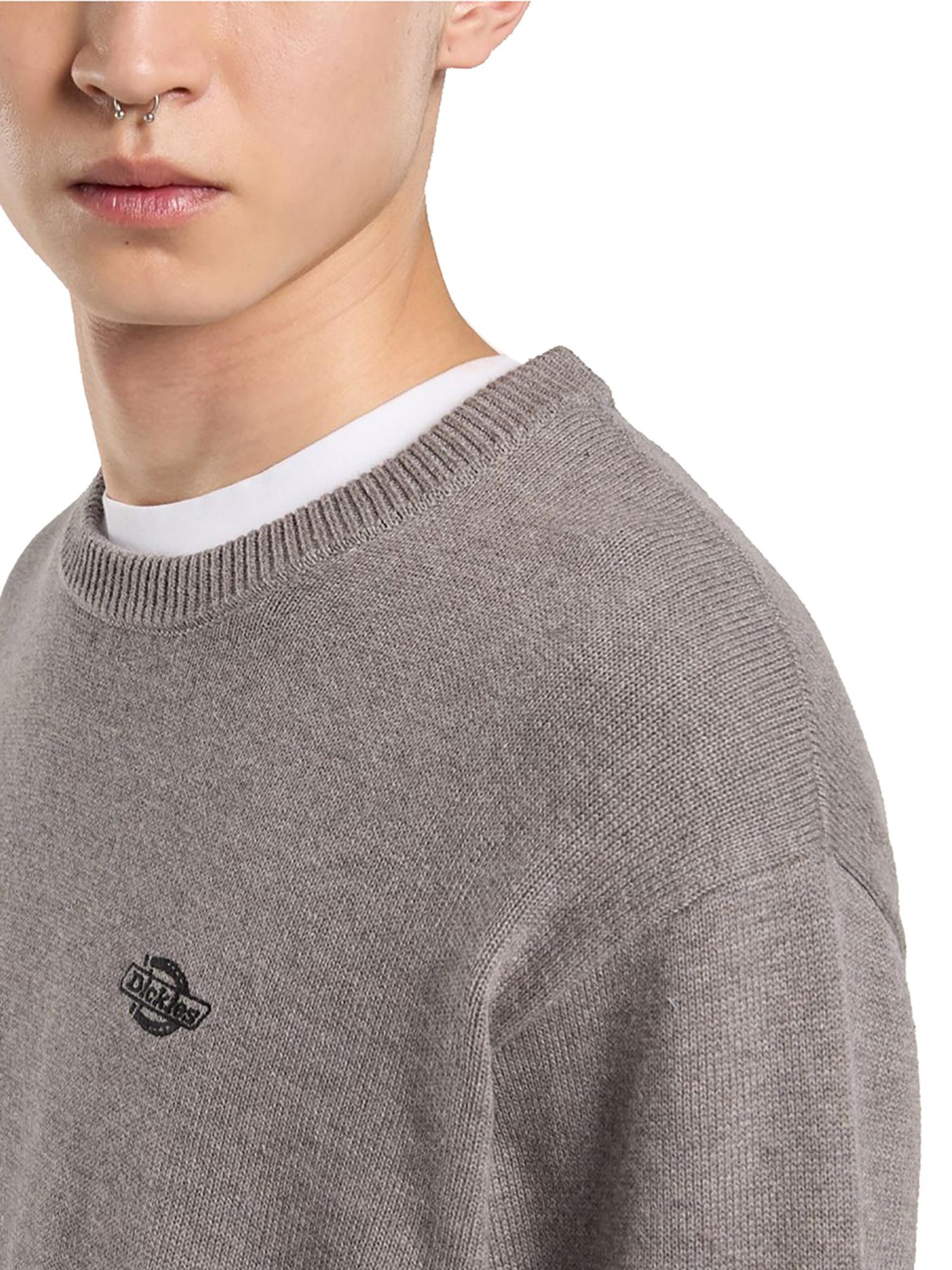 DICKIES - Jersey 'Summerdale' en gris