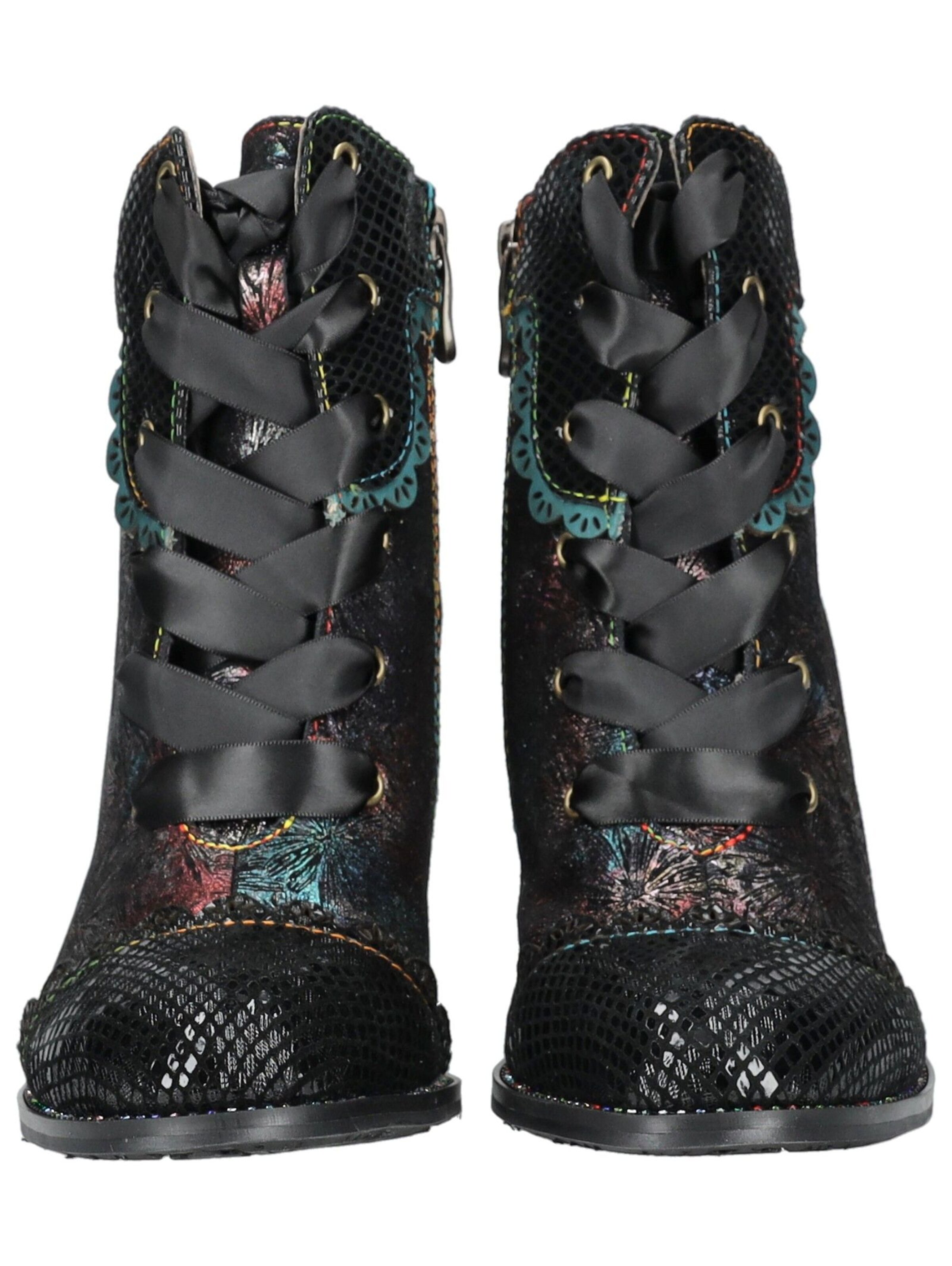 Bottines à lacets Laura Vita en noir