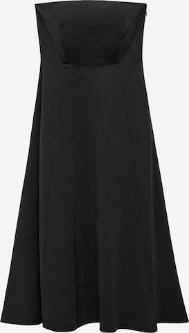 Rochie de cocktail 'CEBRI' de la MANGO pe negru: față