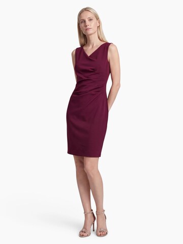 Vera Mont - Vestido de tubo en lila: frente
