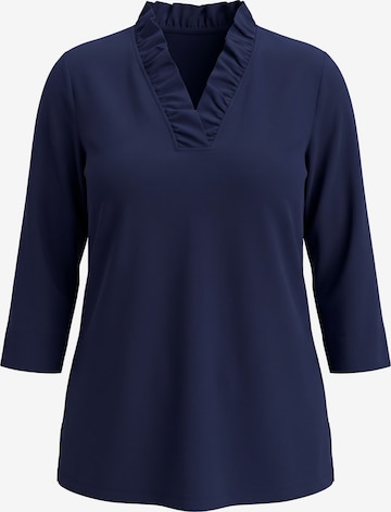 Ulla Popken Shirt in Blau: Vorderseite