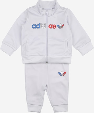 ADIDAS ORIGINALS Tapered Set in White: front