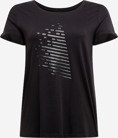 Active by Zizzi Functioneel shirt in de kleur Zwart, Productweergave