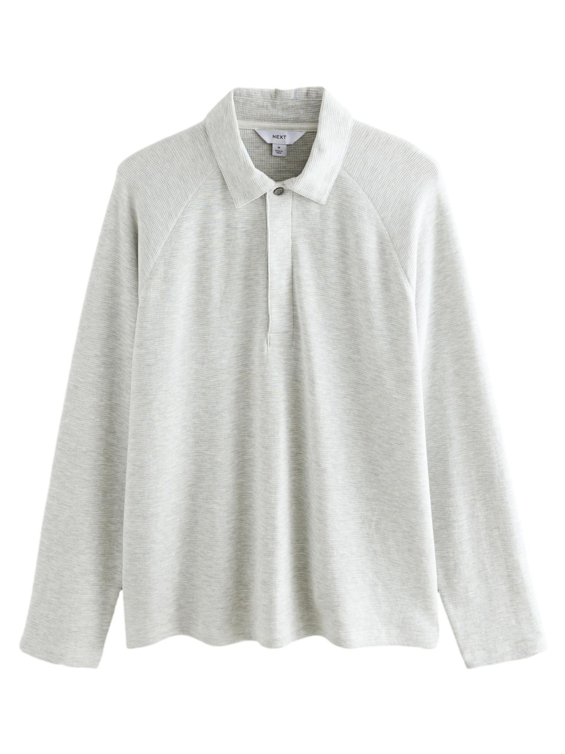 Next Shirt in Grijs: voorkant