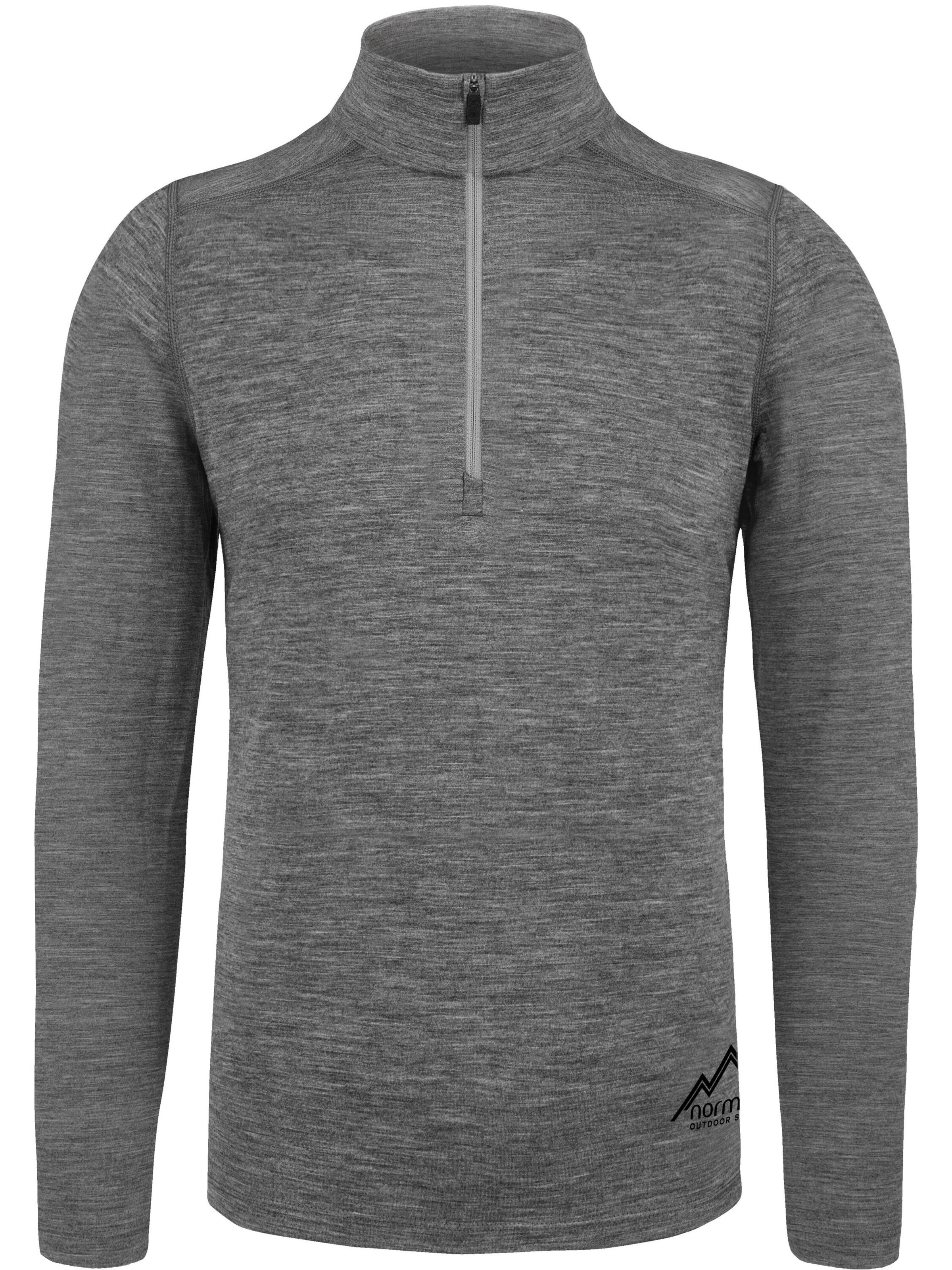 normani Sports sweater 'Canberra' in Grey: front
