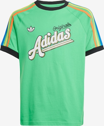 ADIDAS ORIGINALS T-Shirt in Grün: Vorderseite