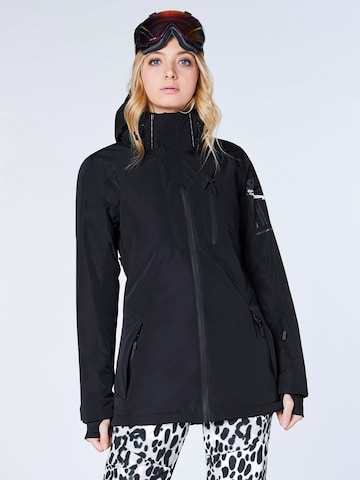 CHIEMSEE Куртка в спортивном стиле 'Ruka' в Черный: спереди