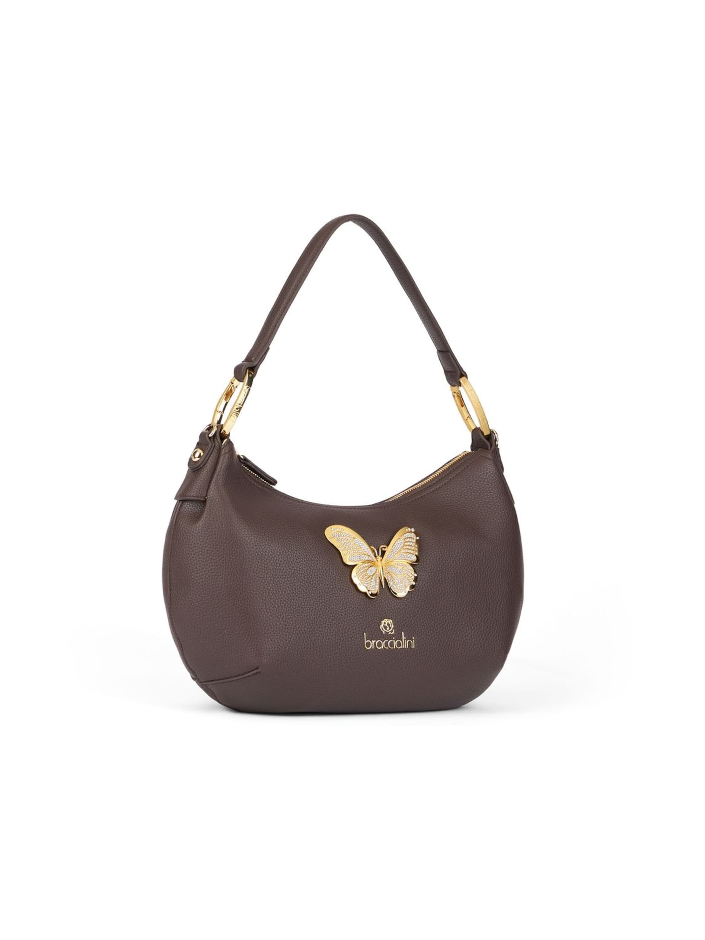 Braccialini Handtasche 'Beth Jewels'‌‌‌‌‌‌‌‌‌ in Braun