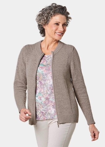 Goldner Knit cardigan in Beige: front