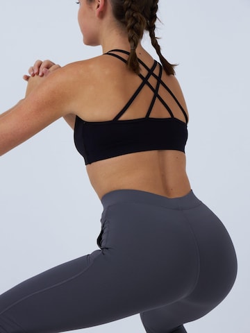 SPORTKIND Skinny Leggings '3/4-Leggings' in Grijs