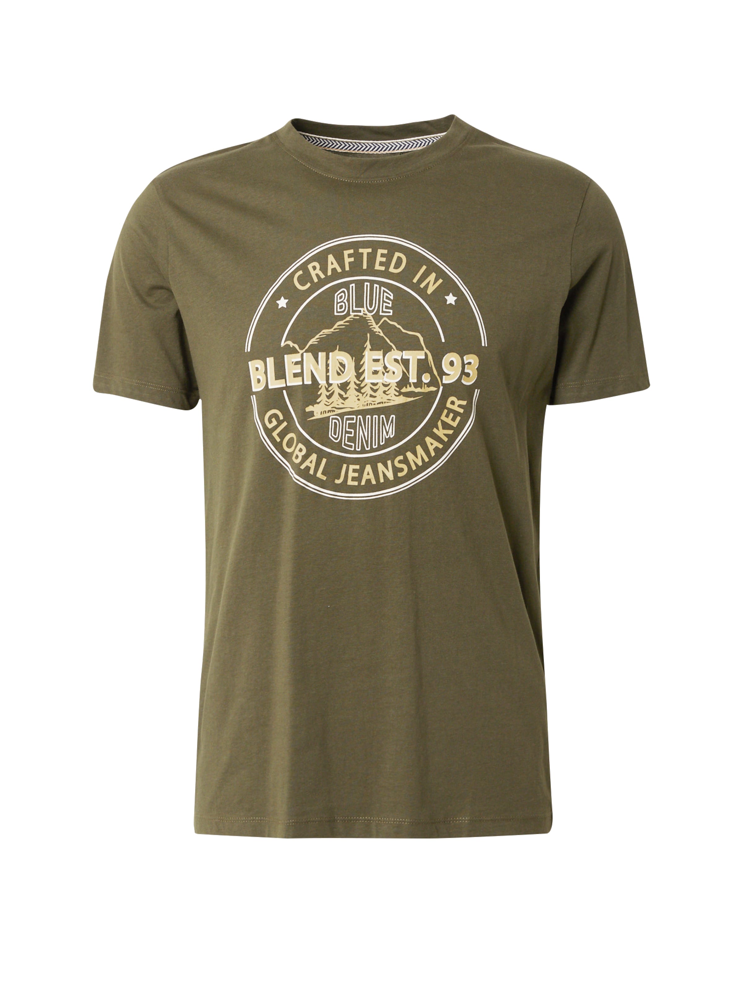 BLEND - Camiseta en verde: frente
