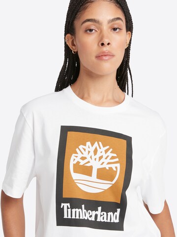 TIMBERLAND T-shirt i vit